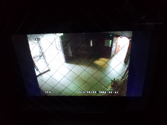 グレース上野芝 防犯カメラ