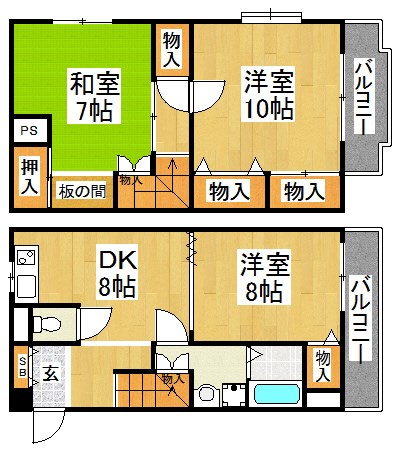 メゾネットフォレスト 105color.jpg