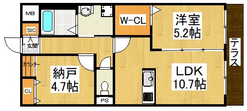Villa Lumiere 間取り