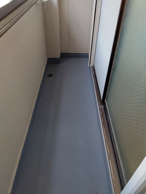 カリエなかもず ベランダ
