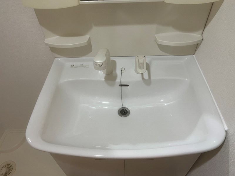 ファインなかもず 洗面所